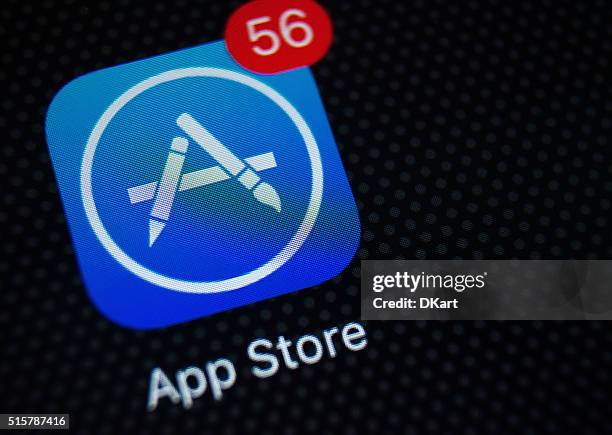 app store - apple inc stockfoto's en -beelden