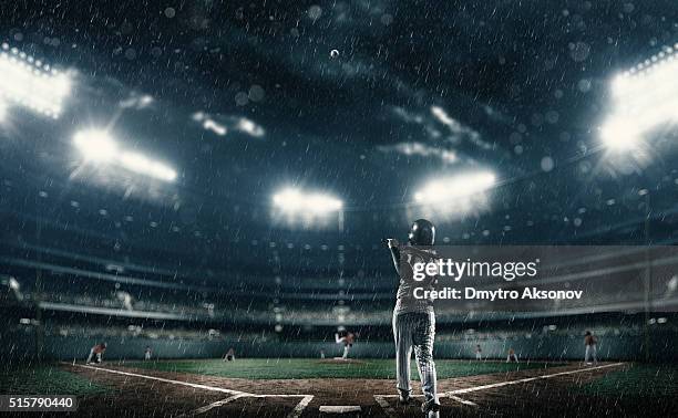 baseball game - baseball bat swing stock pictures, royalty-free photos & images