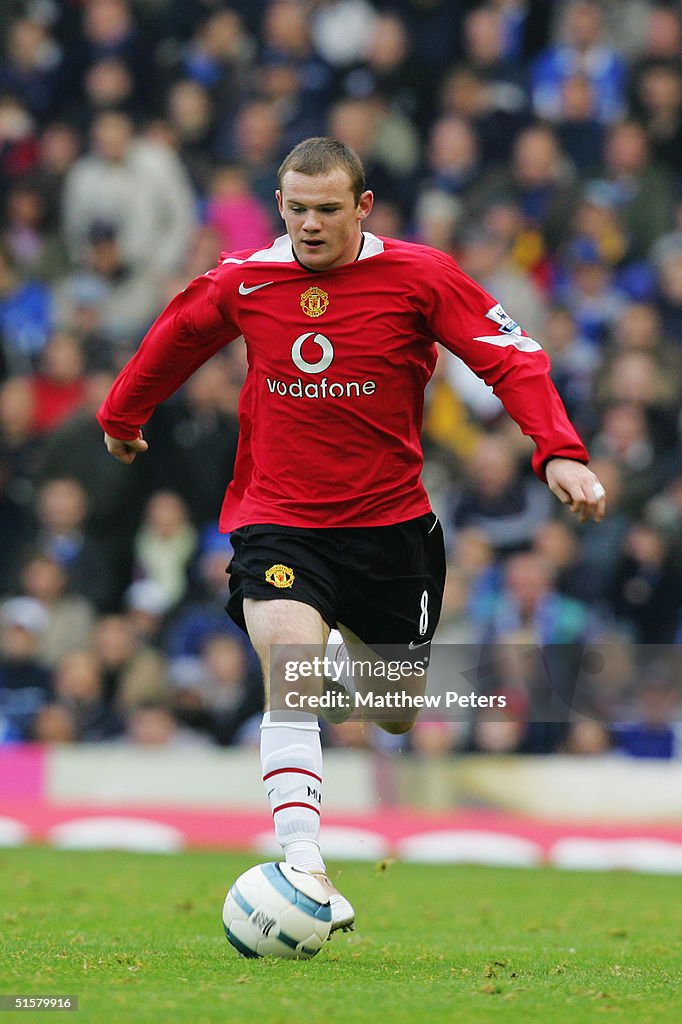 Wayne Rooney of Manchester United