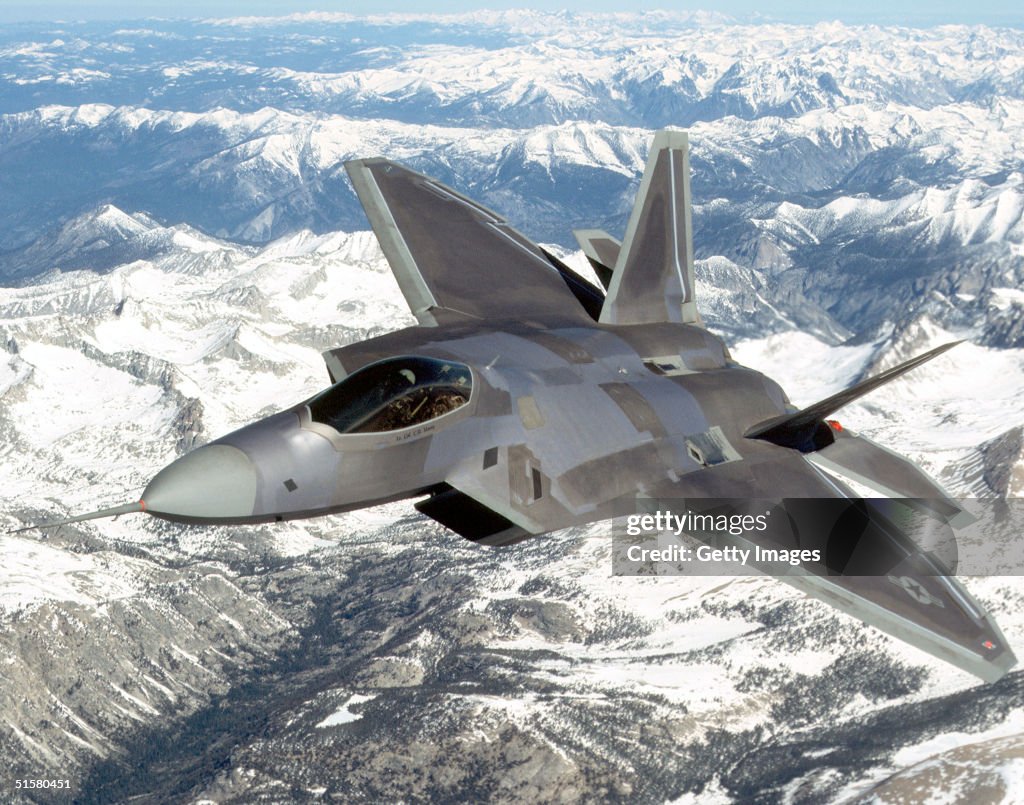 Air Force Launches F-22 Raptor