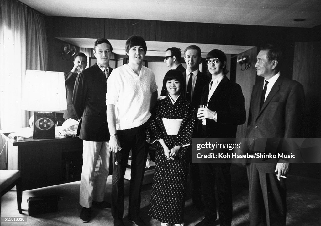 Beatles At Tokyo Hilton Hotel