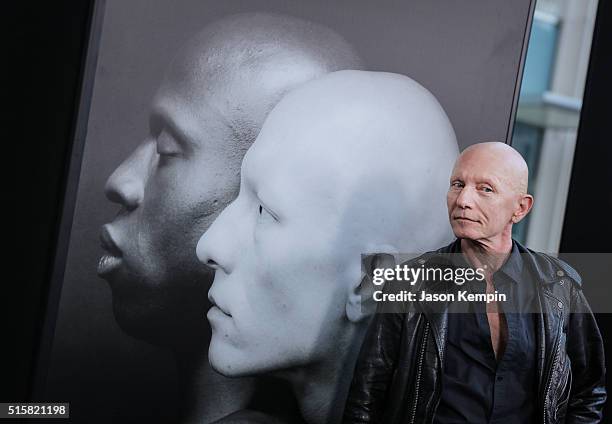 Robert Sherman, Robert Mapplethorpe's model attends the premiere of HBO Documentary Films' "Mapplethorpe: Look At The Pictures" on March 15, 2016 in...