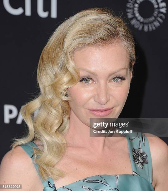 Actress Portia de Rossi arrives at The Paley Center For Media's 33rd Annual PaleyFest Los Angeles - "Scandal" at Dolby Theatre on March 15, 2016 in...