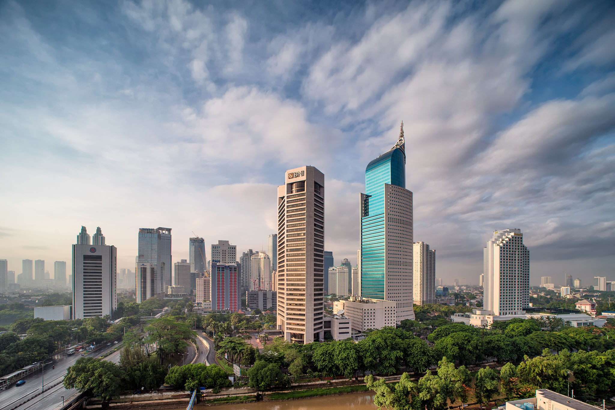 indonesia cityscape