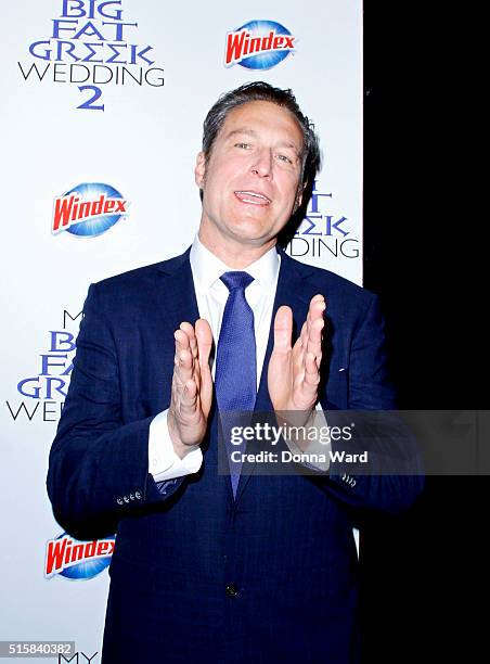 John Corbett attends the"My Big Fat Greek Wedding 2" New York Premiere at AMC Loews Lincoln Square 13 theater on March 15, 2016 in New York City.