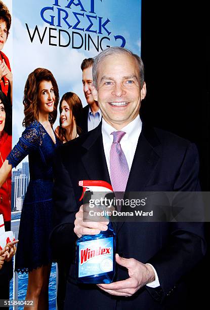 Fisk Johnson attends the"My Big Fat Greek Wedding 2" New York Premiere at AMC Loews Lincoln Square 13 theater on March 15, 2016 in New York City.