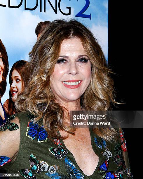 Rita Wilson attends the"My Big Fat Greek Wedding 2" New York Premiere at AMC Loews Lincoln Square 13 theater on March 15, 2016 in New York City.