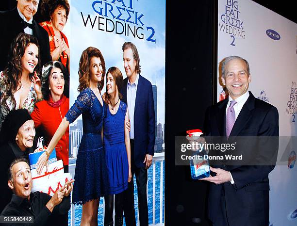 Fisk Johnson attends the"My Big Fat Greek Wedding 2" New York Premiere at AMC Loews Lincoln Square 13 theater on March 15, 2016 in New York City.