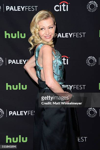 Actress Portia de Rossi arrives at The Paley Center For Media's 33rd Annual PALEYFEST Los Angeles ÒScandalÓ at Dolby Theatre on March 15, 2016 in...