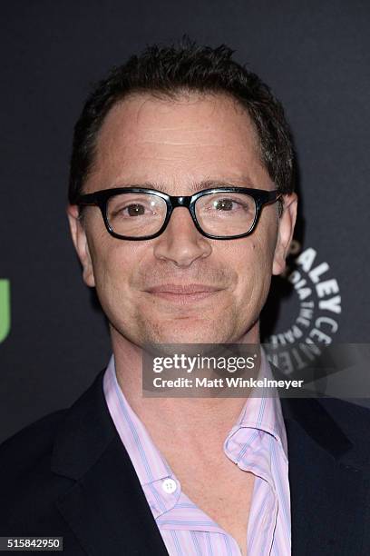 Actor Joshua Malina arrives at The Paley Center For Media's 33rd Annual PALEYFEST Los Angeles ÒScandalÓ at Dolby Theatre on March 15, 2016 in...