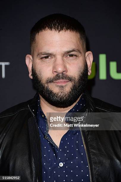 Actor Guillermo Diaz arrives at The Paley Center For Media's 33rd Annual PALEYFEST Los Angeles ÒScandalÓ at Dolby Theatre on March 15, 2016 in...