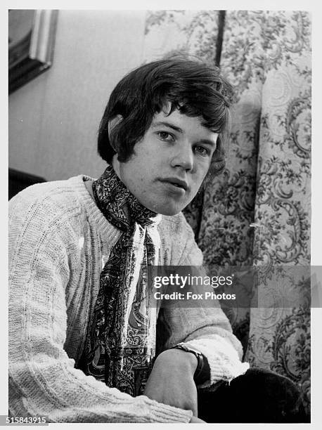 Portrait of student musician Chris Jagger, brother of pop singer Mick Jagger, March 9th 1967.