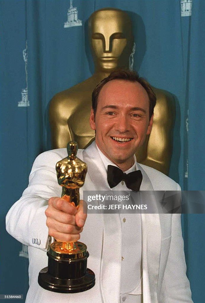 Kevin Spacey, winner for the Best Supporting Actor