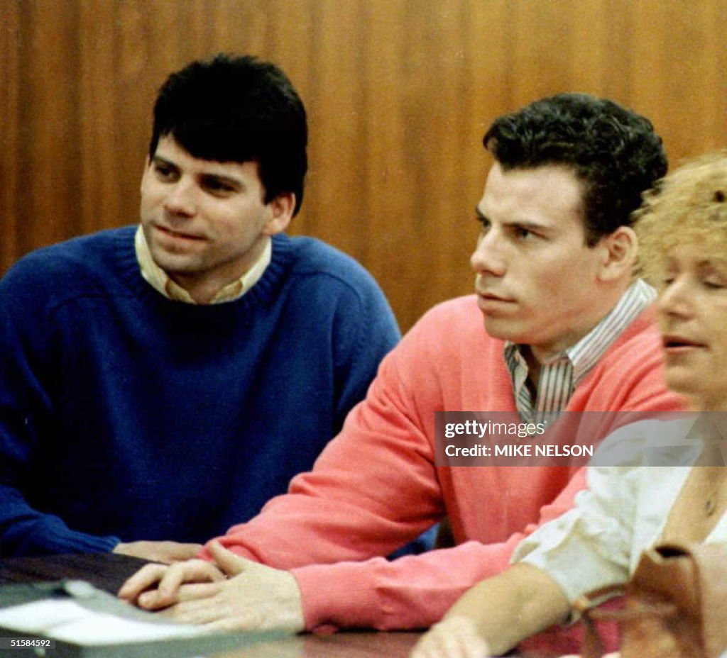 This 1992 file photo shows double murder defendant
