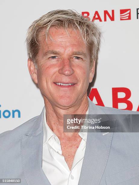 Matthew Modine attends the premiere of Saban Films' 'The Confirmation' on March 15, 2016 in Los Angeles, California.