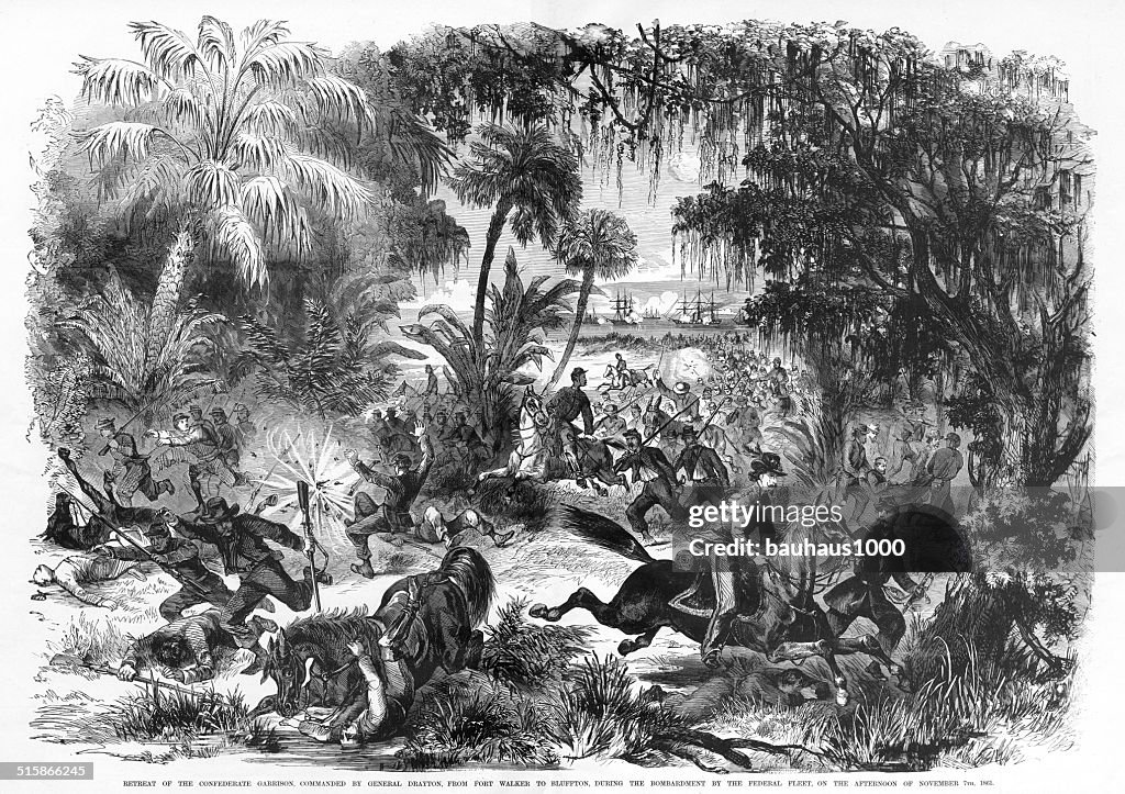 Retreat From Fort Walker