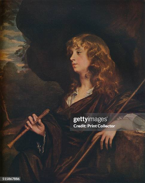 Abraham Cowley', circa 1658. Abraham Cowley was an English poet. Painting held at the Dulwich Picture Gallery, London. From The Connoisseur Volume...