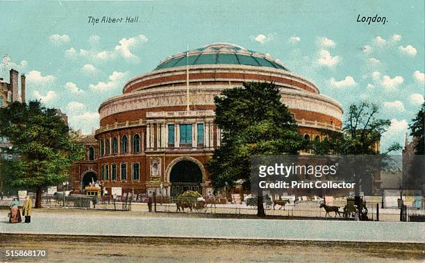 The Albert Hall, London', circa 1910. [Hartmann, London, circa 1910]. Artist: Unknown.