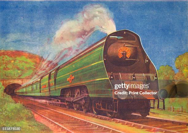 Streamlined Express Engine 365 Streamlined Locomotives Stock Photos, High-Res Pictures, and Images ...