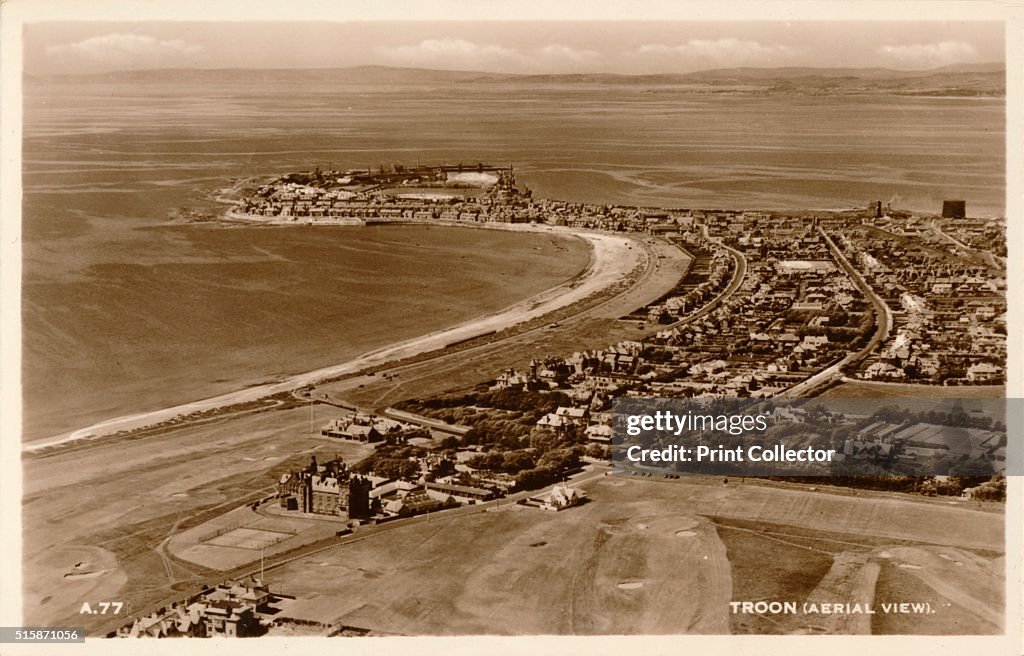 Troon (Aerial View)', c1930