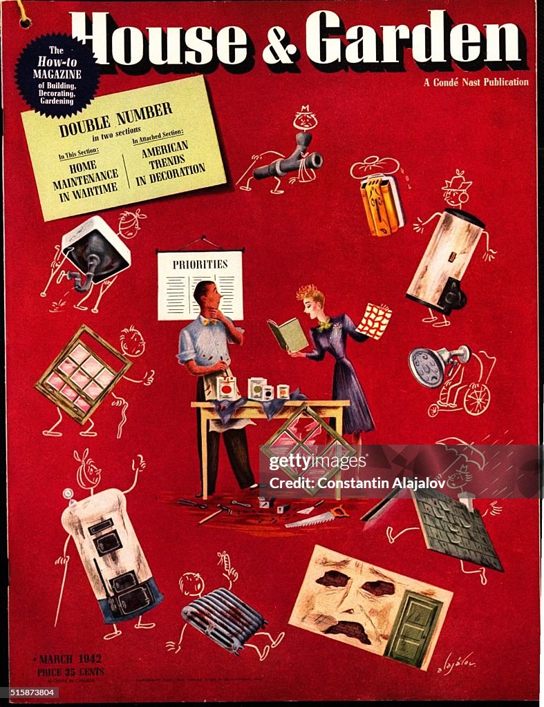 House and Garden Cover 1942