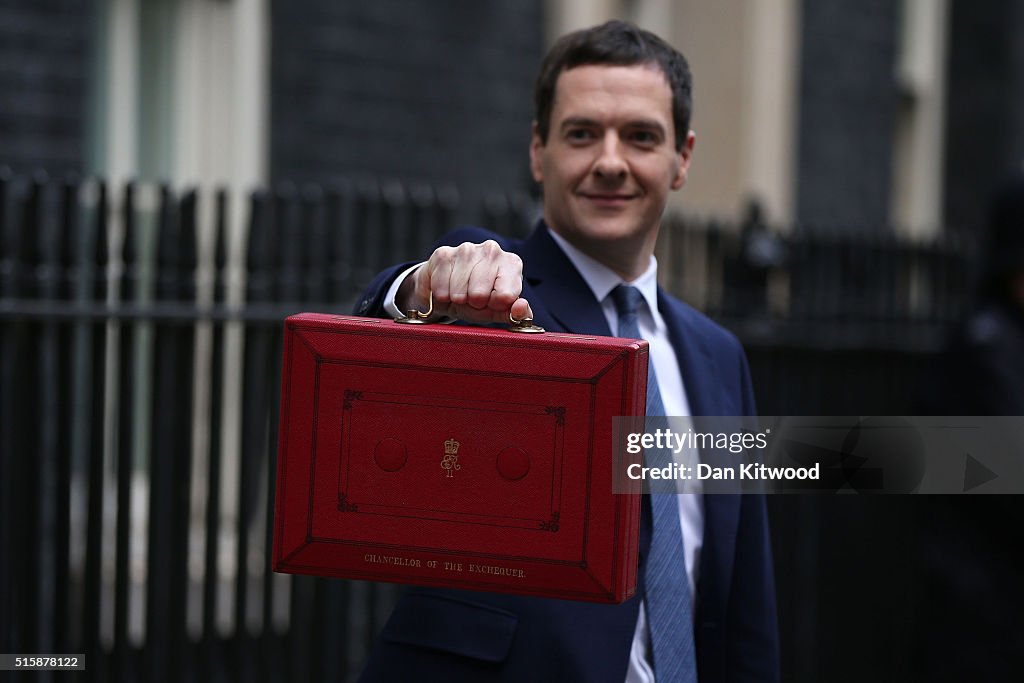 George Osborne Presents The 2016 Budget Statement To The House Of Commons