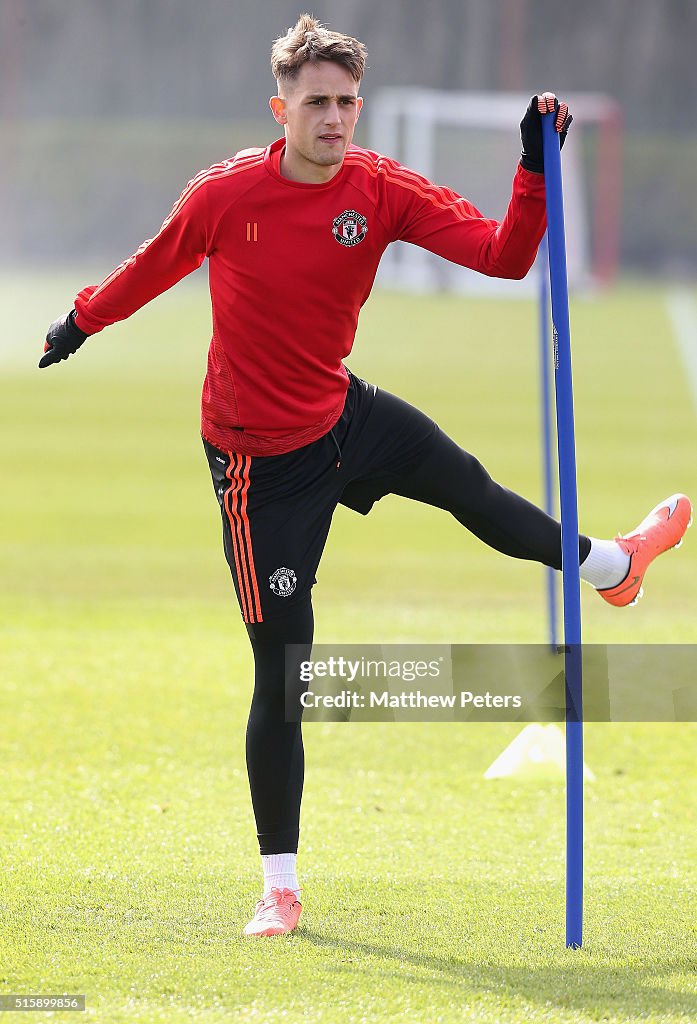 Manchester United Training And Press Conference