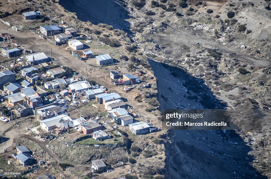 Bariloche aerial view, Province of Rio Negro, Argentina