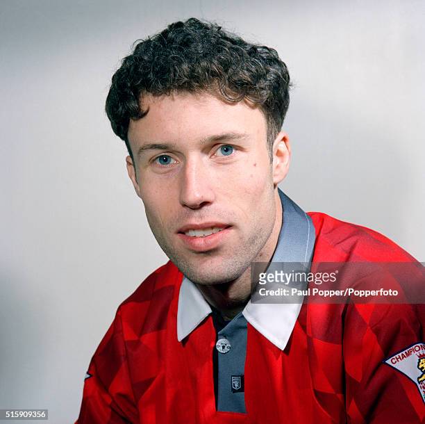Ronny Johnsen of Manchester United, circa August 1997.