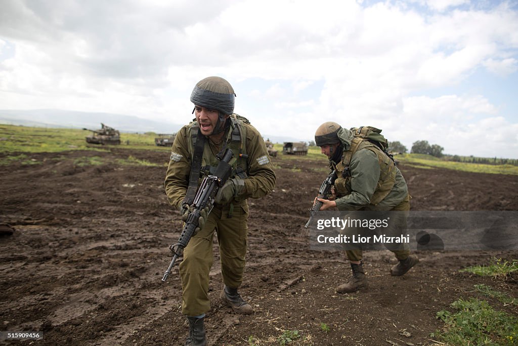 Israeli Army Drill