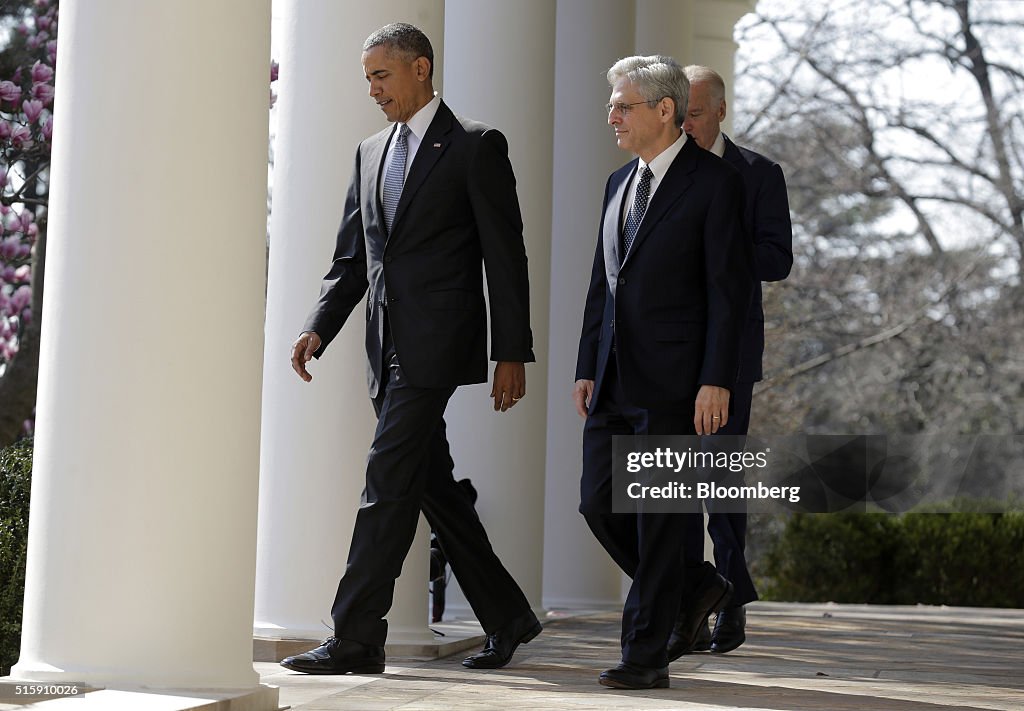 President Obama Announces Supreme Court Nominee