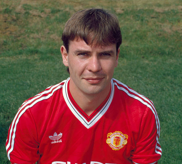 Brian McClair of Manchester United, circa August 1987.