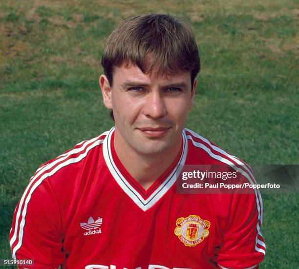 Brian McClair of Manchester United, circa August 1987.