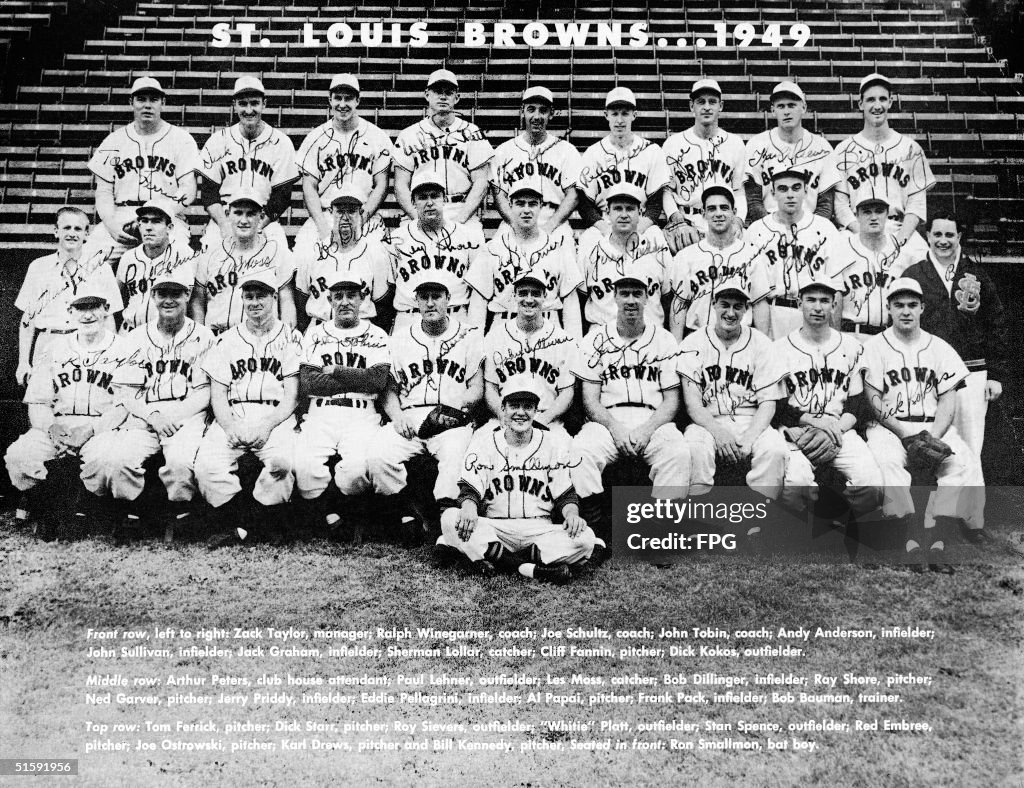 St. Louis Browns Team Portrait