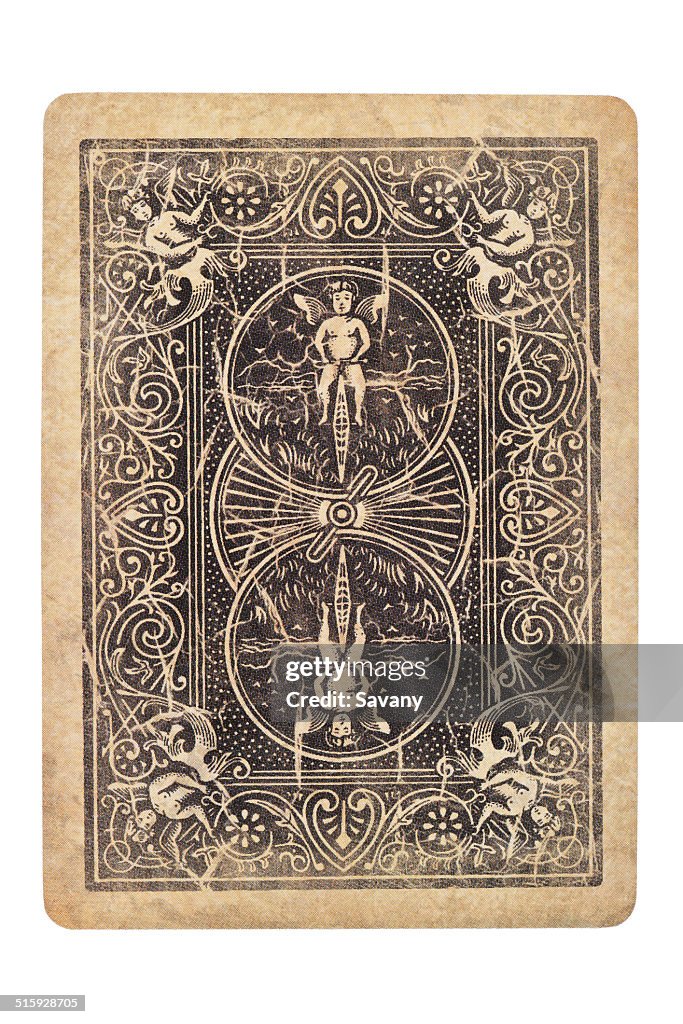 Back Side Of Playing Card High-Res Stock Photo - Getty Images