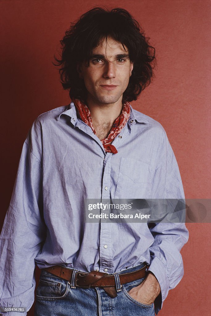 Actor Day English actor Daniel Day-Lewis, New York City, 29th October 1989. News ...