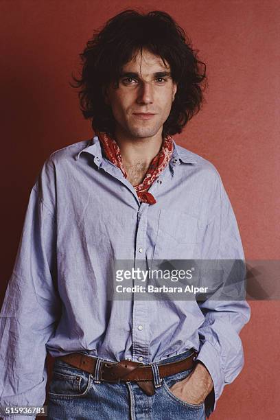 English actor Daniel Day-Lewis, New York City, 29th October 1989.