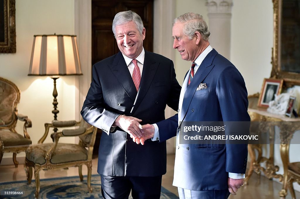 SERBIA-BRITAIN-BALKANS-ROYALS