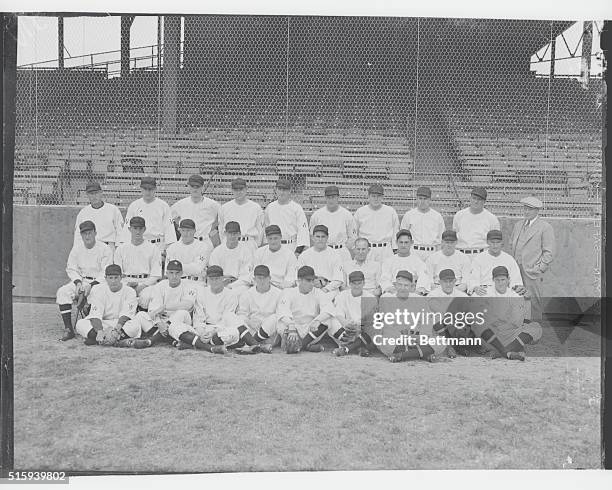 All Dressed Up Ready To Go Places And Do Things. Here is the 1933 Edition of the Washington baseball-club as they appeared at Griffith Stadium, April...