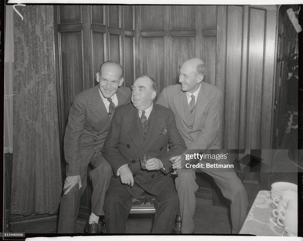 James Gleason Sitting with Friends