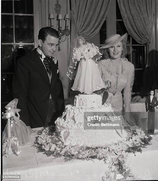 Los Angeles, CA: At the height of his popularity in November Lew Ayres was married to Ginger Rogers, rising young actress. The reception was an...