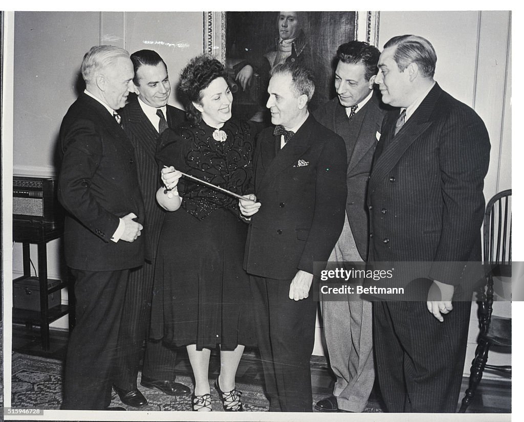 Opera Conductor Arriving at Metropolitan