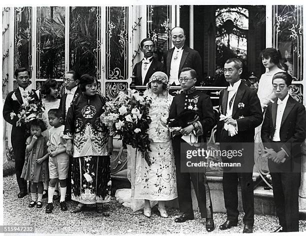 Pais, France: A quaint and interesting ceremony took place at the Chinese Embassy here, when Miss Cheng Lo, daughter of the Chinese Ambassador to...