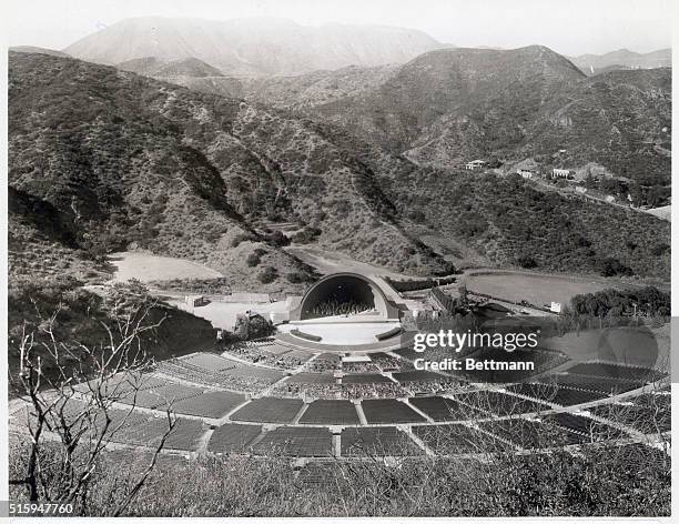 The Hollywood Bowl. Photograph.