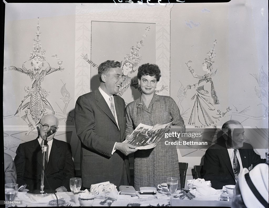 Governor Robert B. Meyney And His Bride