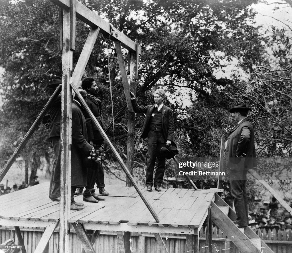 Black Man About To Be Hanged