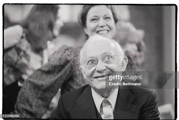 Lee Strasberg, the founder of the "Method" school of acting, during a celebration of his 80th birthday on ABC-TV's "Good Morning America". Former...