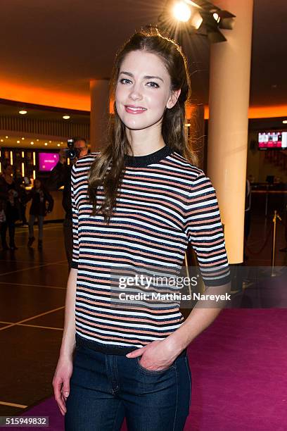 Laura Berlin attends the 'Binny und der Geist' Photo Call at Zoo Palast on March 16, 2016 in Berlin, Germany.