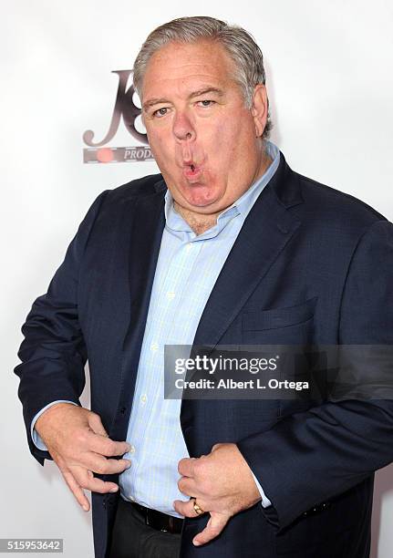 Actor Jim O'Heir arrives for the Premiere Of J&R Productions' "Halloweed" held at TCL Chinese 6 Theatres on March 15, 2016 in Hollywood, California.