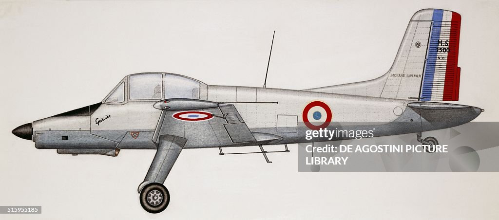 Morane-Saulnier MS.1500 attack aircraft...